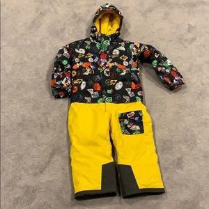The North Face one piece snow jumpsuit,